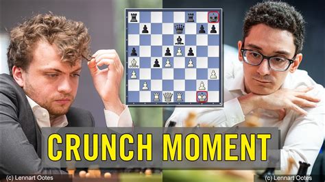 The Crunch Moment In The Crunch Game Hans Niemann Vs Fabiano Caruana