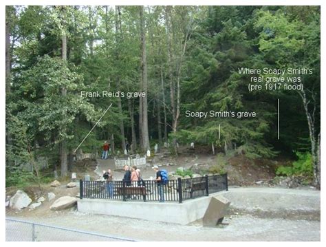 Soapy Smith's Soap Box: Gold Rush Cemetery, Skagway, Alaska