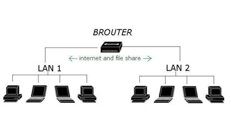 Brouter: Connecting LANs and the Internet