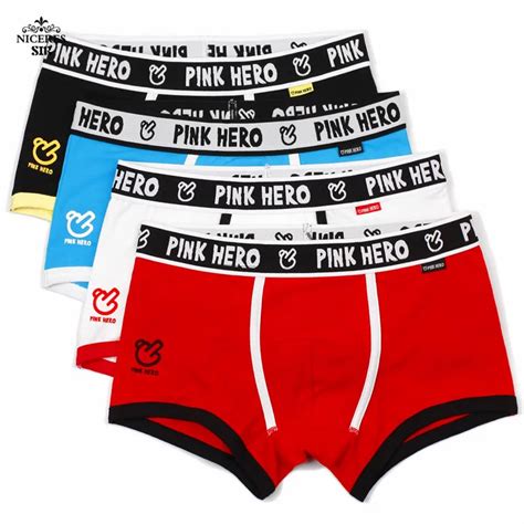 Aliexpress Buy PINK HERO Men Underwear Wholesale Comfortable