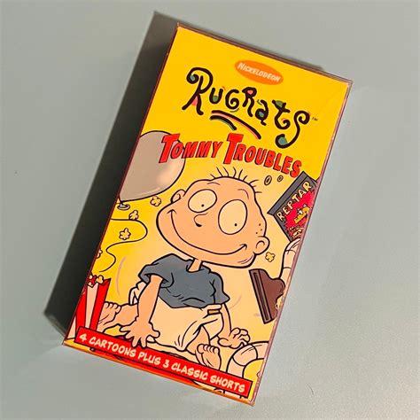 Rugrats Tommy Troubles Vhs Tape 1996 Etsy