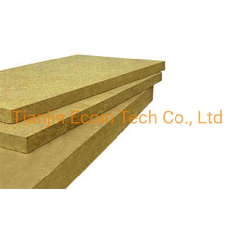 Mineral Wool Rockwool Insulation Waterproof Fireproof Rock Wool Sheet