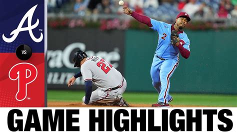 Braves Vs Phillies Game Highlights 9 22 22 MLB Highlights YouTube