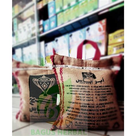 Jual Beras Basmati Abu Kass Kg Asli India Shopee Indonesia