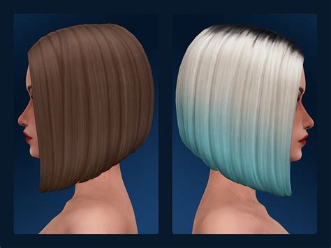 Sims 4 CC Hair Ombre