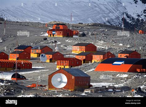 Antarctica, Antarctic Peninsula, Hope Bay. The Argentine scientific ...