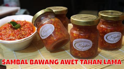 Cara Membuat Sambal Bawang Tahan Lama Awet Tanpa Pengawet Dapur