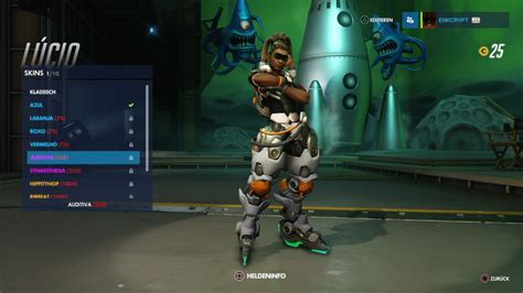 Overwatch Alle Skins Von Lúcio Netzwelt