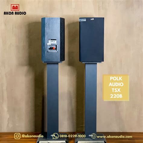 Jual Bookshelf Speakers Speaker Polk Audio TSX220b Akon Audio Toko