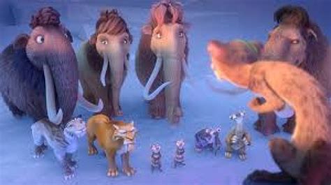 Ice Age 4 Manny And Peaches