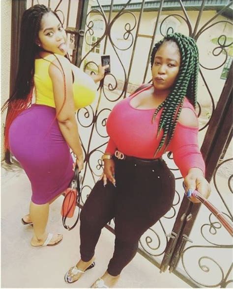 Two Nigerian Sisters Cause Stir On Internet With Their Massive B00bs