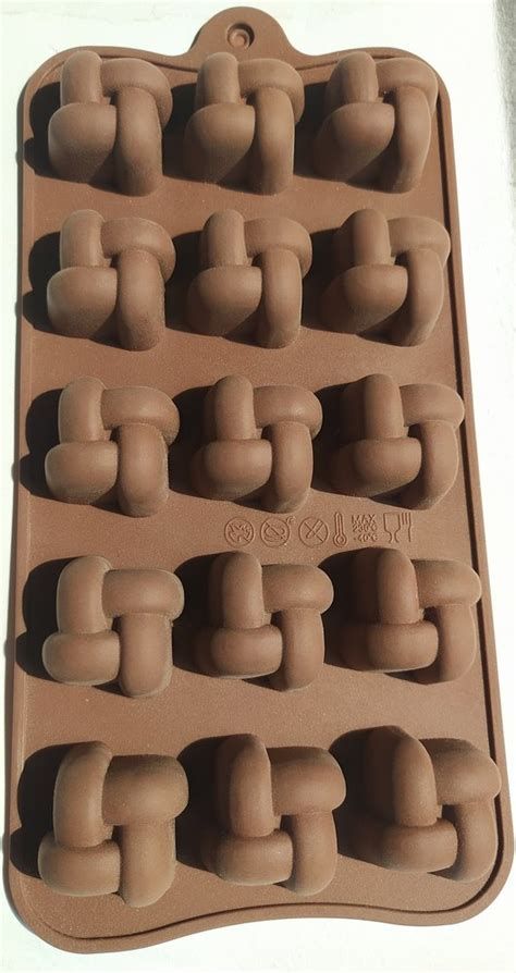 Brown 15 Cavity Silicone Chocolate Mold For Bakery At Rs 56 Piece In