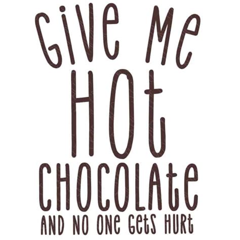 Give Me Hot Chocolate Svg The Crafty Blog Stalker