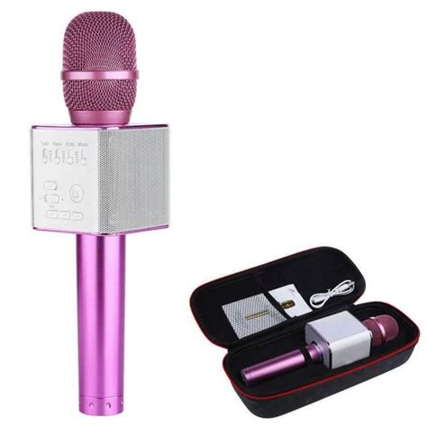 Microphone Sans Fil Portable Q Lecteur De Karaok Universel