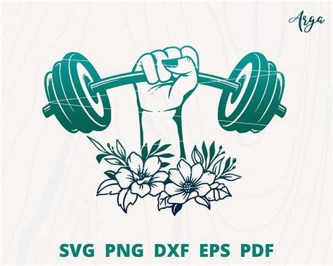 Barbell Svg Gym Svg Fitness Svg Dumbbell Svg Barbell Etsy Sexiz Pix