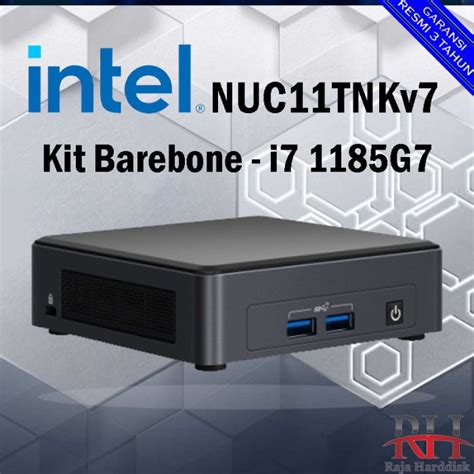 Promo Intel Nuc Mini Pc NUC11TNKv7 Kit Barebone Intel Core I7 1185G7