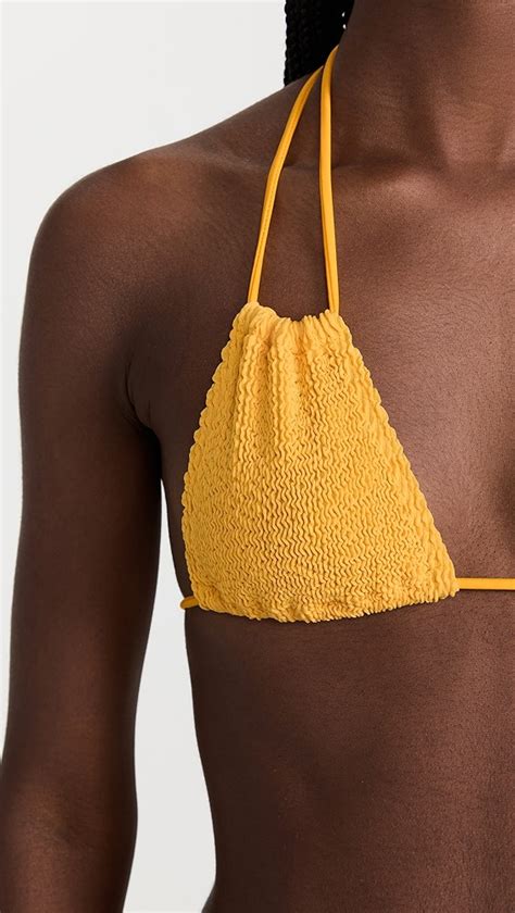 Bond Eye Andy Triangle Bikini Top Shopbop