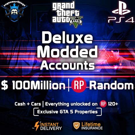 Buy Gta Modded Accounts For Sale Ps Xbox Pc Only At Csk