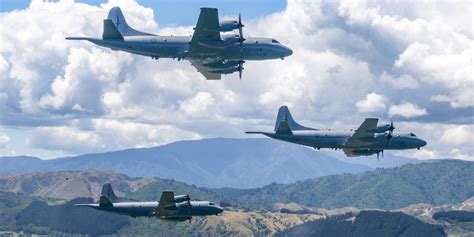 Rnzaf Farewells P K Orion Fleet With Formation Flight After More Than