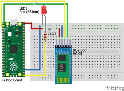 Microdigisoft Hc 05 Bluetooth With Raspberry Pi Pico Using