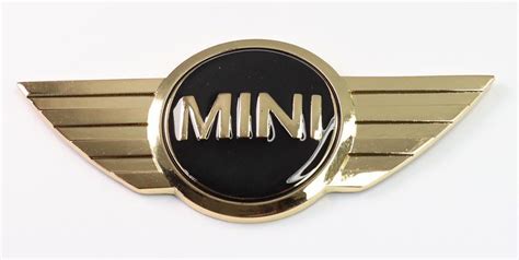 Mini Cooper Mini One Badge Logo Front Bonnet Metal Stick On Etsy