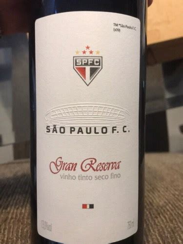 S O Paulo Gran Reserva Vinho Tinto Seco Fino Vivino