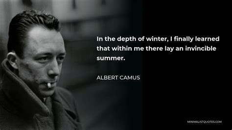 Albert Camus Quote In The Depth Of Winter I Finally Learned That