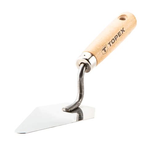 Sharp Stucco Trowel 140 X 80 Mm Stainless Steel Wassermaneu