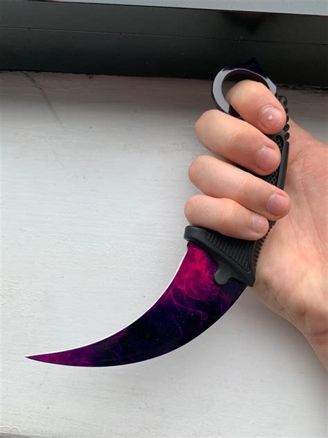 IRL CS GO Karambits Marble Fade Gamma Doppler Ruby Etsy Hong Kong