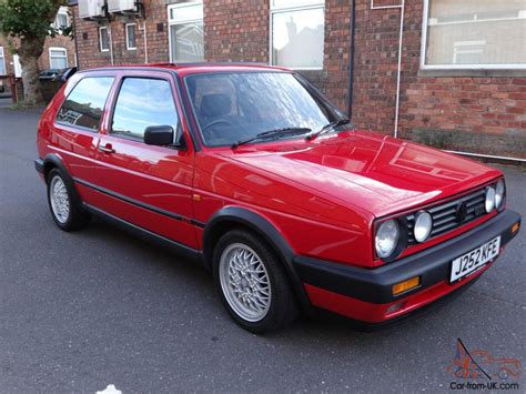 Beautiful 1991 Volkswagen Golf Gti Red 56k Miles