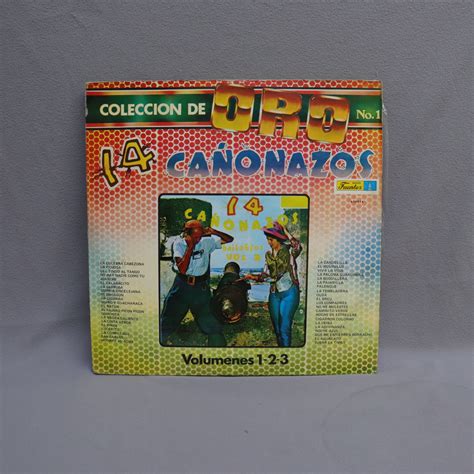 14 CAÑONAZOS bailables No 1 Colección de Oro VINILO