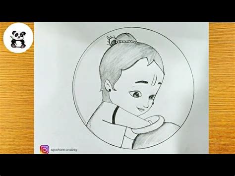 Pencil Easy Cute Krishna Drawing Cheap Shops Brunofuga Adv Br