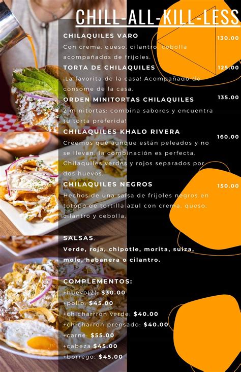 Carta De Galer A Urbana Caf Bistro Mexicali