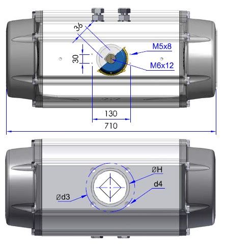 Actuador At U S A F Ds Air Torque