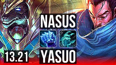 Nasus Vs Yasuo Top 2500 Games 25m Mastery 5312 Kr Master