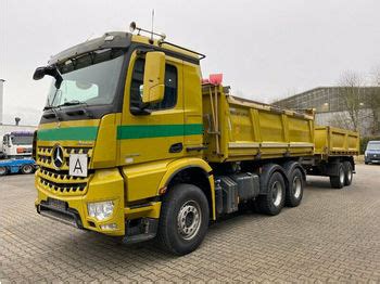 Mercedes Benz AROCS 2645 6x4 E6 Kipper Bordmatik Tandemanh For Sale