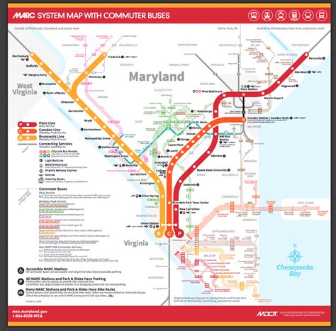 Marc Metro Map