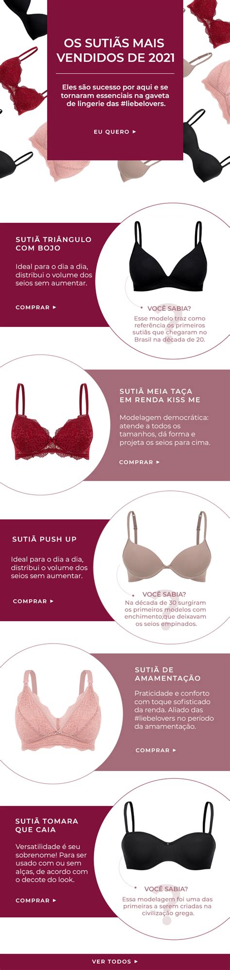 Compilado De Newsletter Liebe Lingerie On Behance