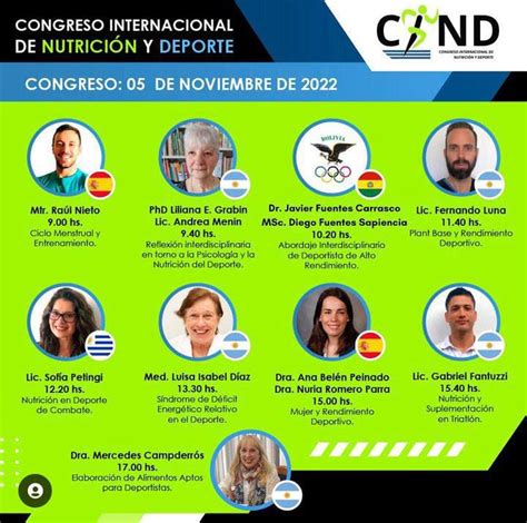 Se Aproxima El Primer Congreso Internacional De Nutrición Y Deporte