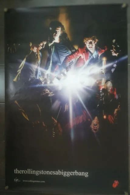 Affiche Promotionnelle Des Rolling Stones A Bigger Bang Spain