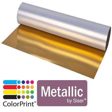 Siser Easyweed Metallic Heat Transfer Vinyl X Yards Siser