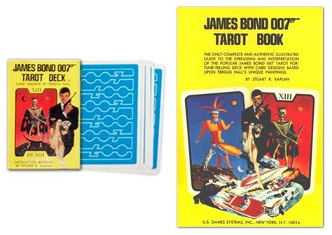 Factory Entertainment James Bond Live And Let Die Tarot Cards Prop