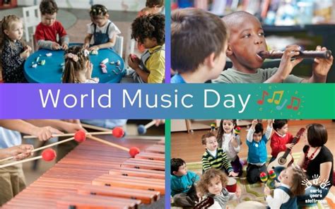 World Music Day, Make Music Day | Early Years Events Calendar