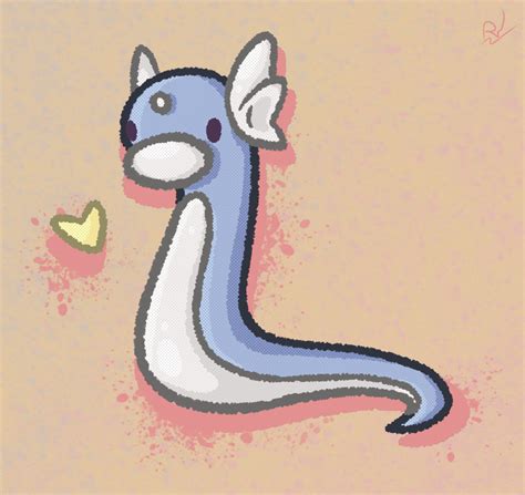 Dratini by RRaptorr0 on DeviantArt