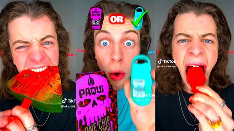 Hour Lukedidthat Spicy Challenge Compilation Lukedidthat Tiktok