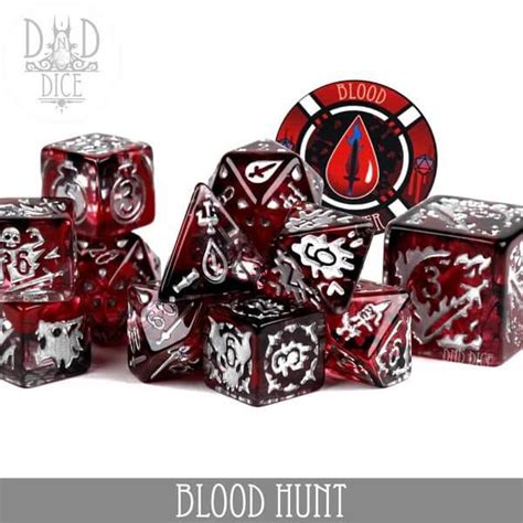 Blood Hunt Dice Set Stuks De Spellenhoorn