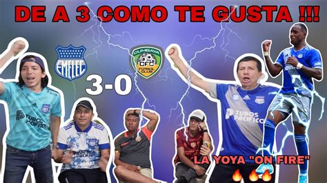 EMELEC VS CUMBAYÁ 3 0 LIGA PRO 2023 REACCIONES DE AMIGOS YouTube