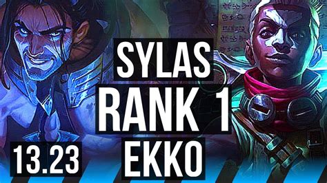 Sylas Vs Ekko Mid Rank 1 Rank 1 Sylas 7 Solo Kills 1435