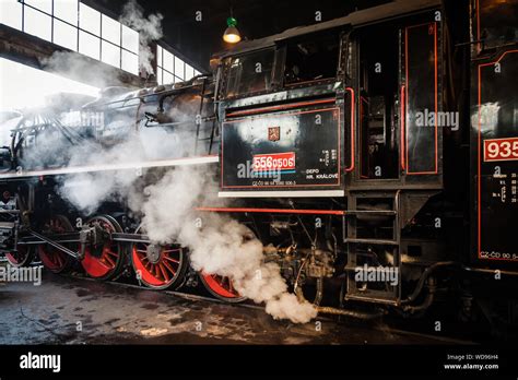 Old Vintage Steam Locomotive Stock Photo Alamy