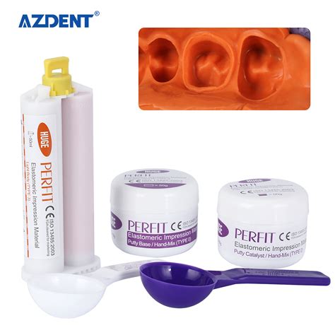 Ce Approved Azdent Dental Impression Material Silicone Putty For Sale